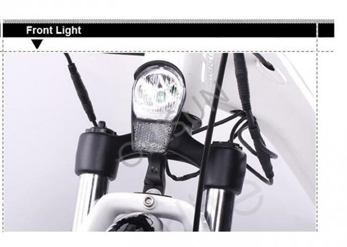 City Black Step Through Custom Electric Bike 250w 120 Kg Load Capacity