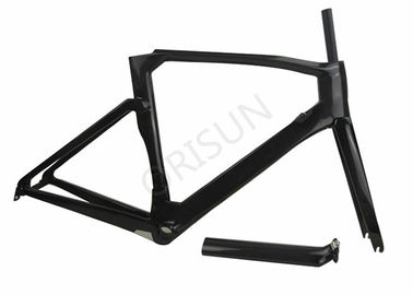 China 700c Carbon Road Race Bike Frames 27.2 Mm Seatpost With Customized Painting supplier