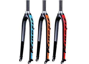 China High Rigidity Road Disc Fork , Road Bike Suspension Fork Integrated Forming supplier