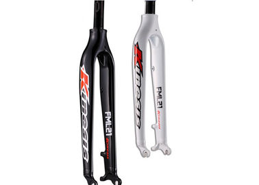 China White / Black Rigid Custom Bike Forks 800 Grams With SPF Forming Technology supplier