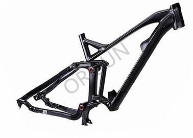 China Full Suspension Electric Bike Frame 27.5er Boost All Mountain Riding Style supplier