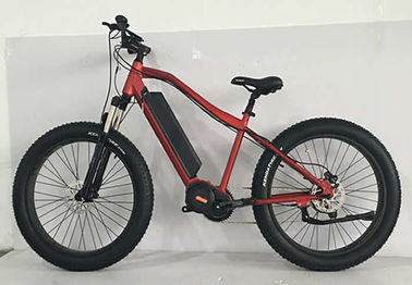 China 1000w Aluminum Fat Tire Custom Electric Bike Disc Brake With Lithium Battery supplier
