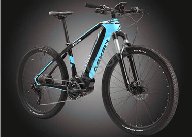 China Carbon Fiber Mid Drive Custom Electric Bike Lightweight 25km / H Max Speed supplier