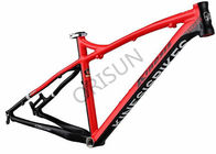 China XC Hardtail Mountain Lightweight Bike Frame 1570 Grams Quick Release Dropout factory