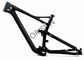 Carbon Full Suspension Lightweight Bike Frame 29er Matte Black Finish supplier