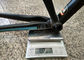 Lightweight Scandium Bike Frame , Black / Orange Full Carbon Road Bike Frame supplier