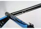 Lightweight 700C Aluminum Bike Frame Blue Color With A Shape Upper Fork supplier