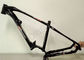 Electric Mid Drive Bike Frame , 27.5 Black Lightweight Mtb Frame Tapered Headset supplier