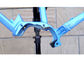 Mid Drive Electric Aluminum Bike Frame Blue Color With Hidden Battery supplier