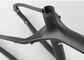 Lightweight Fat Tire Bike Frame , Carbon Fat Frame Internal Cable Routing supplier