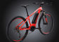 Aluminum 27.5 Electric Mountain Bike 11.6AH Black / Red Luxury Design supplier