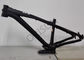 Black 26er Aluminum Dirt Jump Bike Frame Customized Painting Design supplier