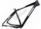 Aluminum Alloy Fat Tire Bicycle Frame , Black Snow Bike Frame Custom Size supplier
