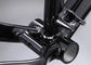 Aluminum Alloy Fat Tire Bicycle Frame , Black Snow Bike Frame Custom Size supplier