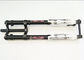 Downhill Suspension Custom Bike Forks Black Dual - Crown Inverted 8 Inch supplier