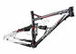 Aluminum XC Full Suspension Bike Frame 26er Freeride / Downhill Riding Style supplier