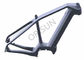 Full Carbon Custom Bicycle Frames , Mid Drive Carbon Fibre Cycle Frames supplier