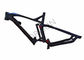 Full Suspension Motorized Bike Frame 140mm Travel Electric Trail Riding Style supplier
