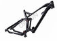 Full Suspension Motorized Bike Frame 140mm Travel Electric Trail Riding Style supplier