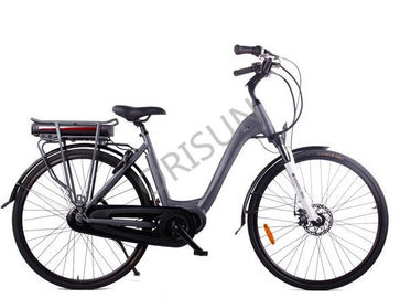 China City Black Step Through Custom Electric Bike 250w 120 Kg Load Capacity distributor
