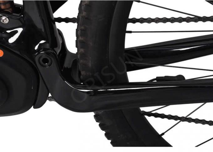 Electric Carbon Fiber Road Bike Frame , Full Suspension Carbon Bicycle Frame