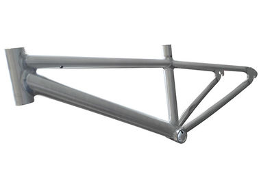 China Grey Color Freestyle Light Bmx Frames 135 X 9qr Disc Brake Simple Design supplier