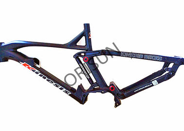 China Custom Electric Aluminum Mountain Bike Frame 200 X 57 Mm Shock Size supplier