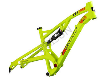 China 26er Trail Mountain Full Suspension Bike Frame Aluminum Alloy 124mm Travel supplier