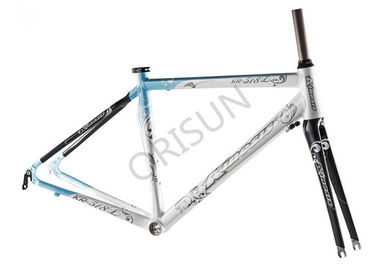 China 46cm / 49cm Girls Bike Frame , Smooth Welding Carbon Fiber Road Bike Frame supplier