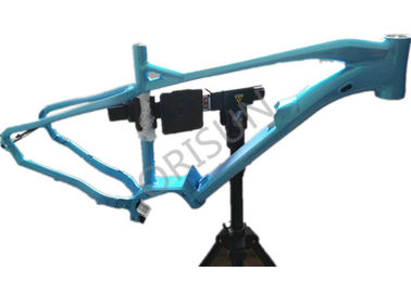 China 27.5 Inch Plus Electric Bike Frame Mid Drive Blue Color For Mtb Ebike supplier