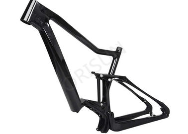 China Full Suspension Electric Lightweight Bike Frame 29er Boost XC Riding Style supplier
