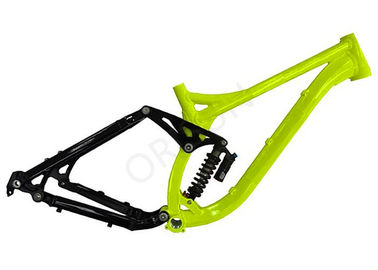 China 26 Inch Full Suspension Mountain Bike Frame 200mm Travel Downhill / Freeride supplier