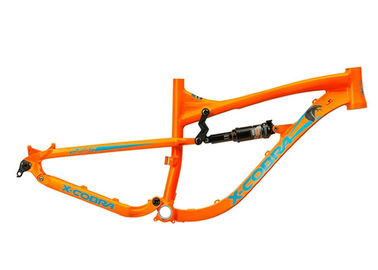 China Full Suspension Enduro Aluminum Bike Frame Multi Color With Compatible Wheel supplier