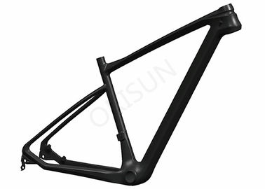 China Superlight Carbon Fiber Bike Frame , 29er Mountain Bike Frame 142 X 12 Dropout supplier