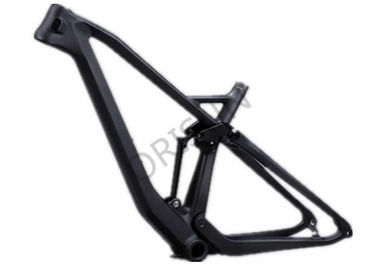 China Full Carbon Fiber Lightweight Bike Frame 27.5er Plus Boost With Dual Shock System supplier