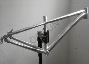 China Lightweight Aluminum Silver Bmx Frame 12.6 Inch TIG Welding For Kids supplier