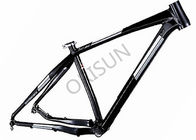 China Aluminum Alloy Fat Tire Bicycle Frame , Black Snow Bike Frame Custom Size factory