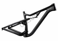 China Full Suspension Carbon Fat Bike Frame 120mm Travel XC / Trail Riding Style factory