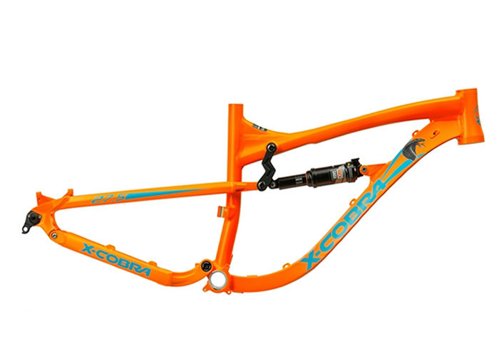 Full Suspension Enduro Aluminum Bike Frame Multi Color With Compatible