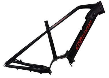 CX Mid Drive Electric Bike Frame Black Color Lightweight 148 X 12 Thru - Axle Dropout supplier