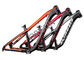 Red / Orange Hardtail Mtb Bike Frames , 27.5 Inch Aluminum Alloy Bike Frame supplier