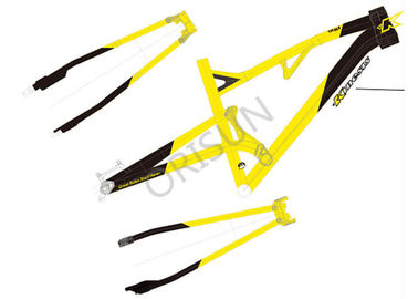 26er Trail Mountain Full Suspension Bike Frame Aluminum Alloy 124mm Travel supplier