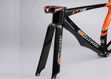 Aerodynamic Triathlon Aluminum Bike Frame 700C Lightweight Smt Welding Design supplier