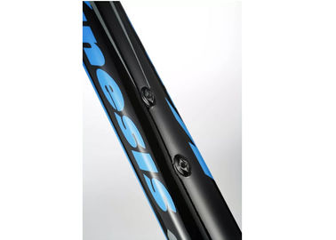 Lightweight 700C Aluminum Bike Frame Blue Color With A Shape Upper Fork supplier