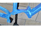 27.5 Inch Plus Electric Bike Frame Mid Drive Blue Color For Mtb Ebike supplier