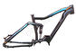 27.5 Inch Electric Bicycle Frame , Full Suspension Enduro Ebike Frame supplier
