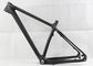 Mountain Fat Black Carbon Bike Frame 190 X 12 Thru - Axle Dropout 1290 Grams supplier