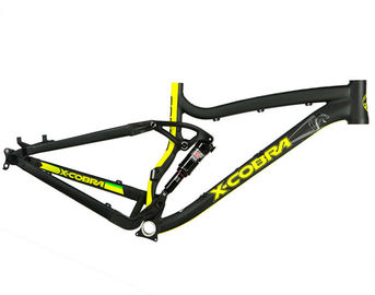 Lightweight Enduro Full Sus Mtb Frame Aluminum Alloy AL6061 160mm Travel supplier