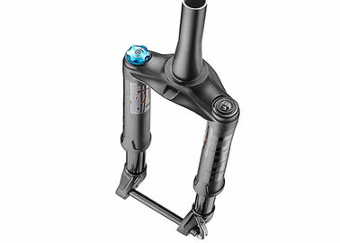 Custom Inverted Bike Forks Lightweight Tapered Steerer For XC Mountain Bike supplier