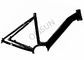 700c Black Custom Bicycle Frames , Custom Road Bike Frames Patented Design supplier